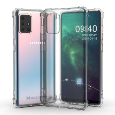 Étui blindé pour Samsung Galaxy A72 4G Anti-choc transparent