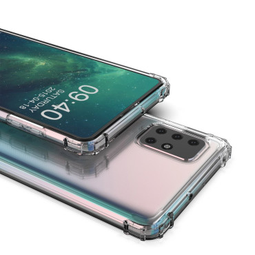 Étui blindé pour Samsung Galaxy A72 4G Anti-choc transparent