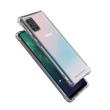 Étui blindé pour Samsung Galaxy A72 4G Anti-choc transparent