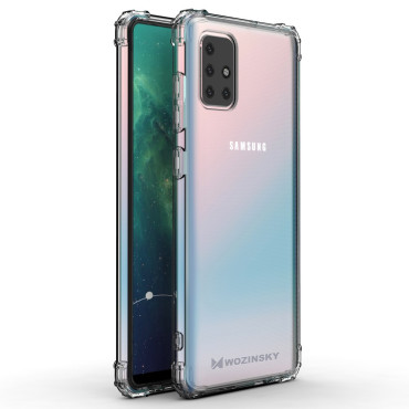 Étui blindé pour Samsung Galaxy A72 4G Anti-choc transparent