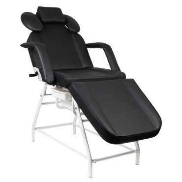 Behandelstoel Ivette zwart voor wimperextensions