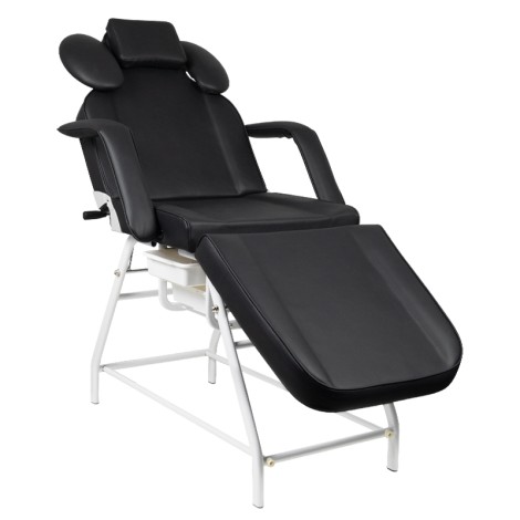 Behandelstoel Ivette zwart voor wimperextensions