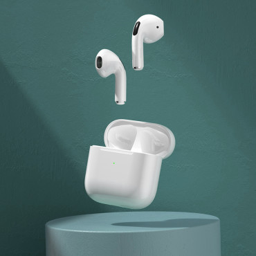 Slušalke brezžične povezave Bluetooth White