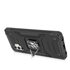 Caso Blindado + Magnético Samsung Galaxy A13 5G Anel Armor Preto