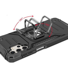 Caso Blindado + Magnético Samsung Galaxy A13 5G Anel Armor Preto