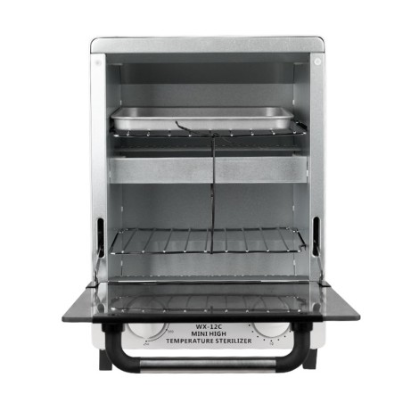 Wx-12c vysokoteplotný sterilizátor — pohľad spredu