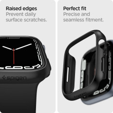 Zaščitna ovojna ovojna Apple Oglejte si 7/8 45mm tanek Fit Black