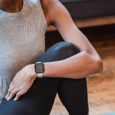 Caso de envelope de proteção Apple Assista 7/8 45mm fino apto preto