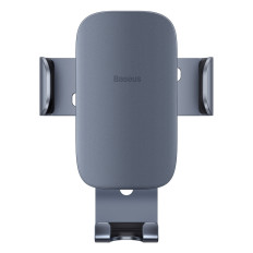 Gravitācijas auto turētājs uz rūtainā tālruņa ventilācijas metāla vecuma II Dark Grey