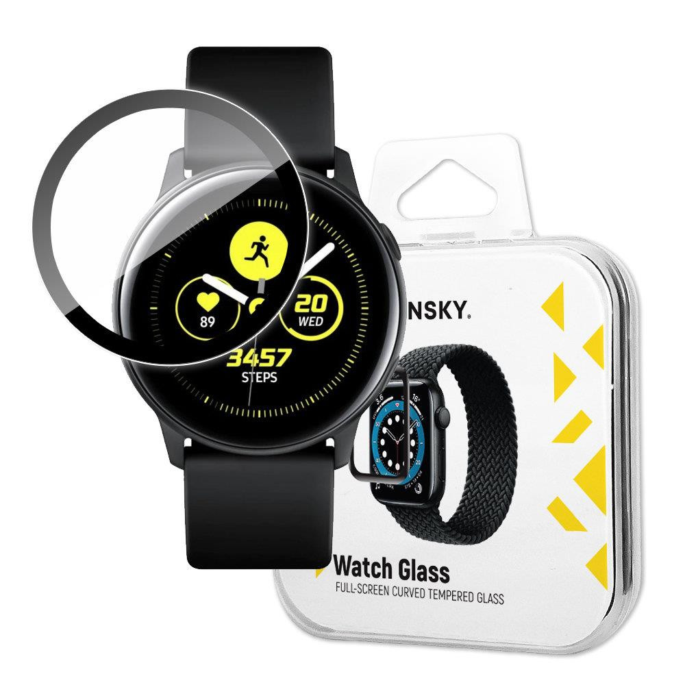 Vidrio protector híbrido para Samsung Galaxy Watch Active Black