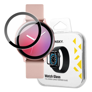 Hybridní ochranný sklo pro Samsung Galaxy Watch Active 2 44mm černá