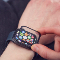 Hybride beschermingsglas voor oppo horloge 2 46 mm zwart