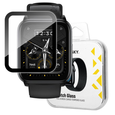 Vidrio protector híbrido para Realme Watch 2 Pro Black