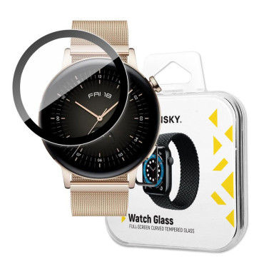 Hybride beschermingsglas voor Huawei horloge GT 3 46 mm zwart