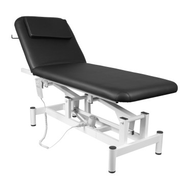 Elektrisches Massageliege 079 1 Intensiv, Schwarz — Seitenansicht