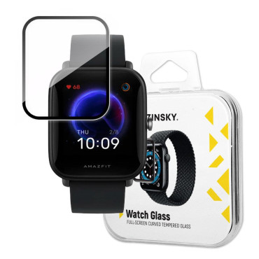 Vetro protettivo ibrido per Xiaomi AmazFit Bip U nero