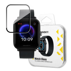 Vetro protettivo ibrido per Xiaomi AmazFit Bip U nero