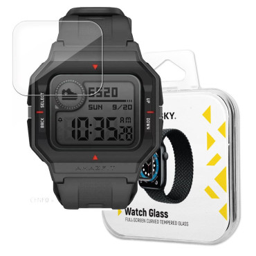 Hybrid protective glass for Xiaomi Amazfit Neo black