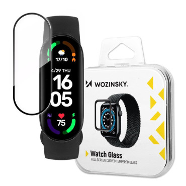 Hybrid protective glass for Xiaomi Mi Band 6 black
