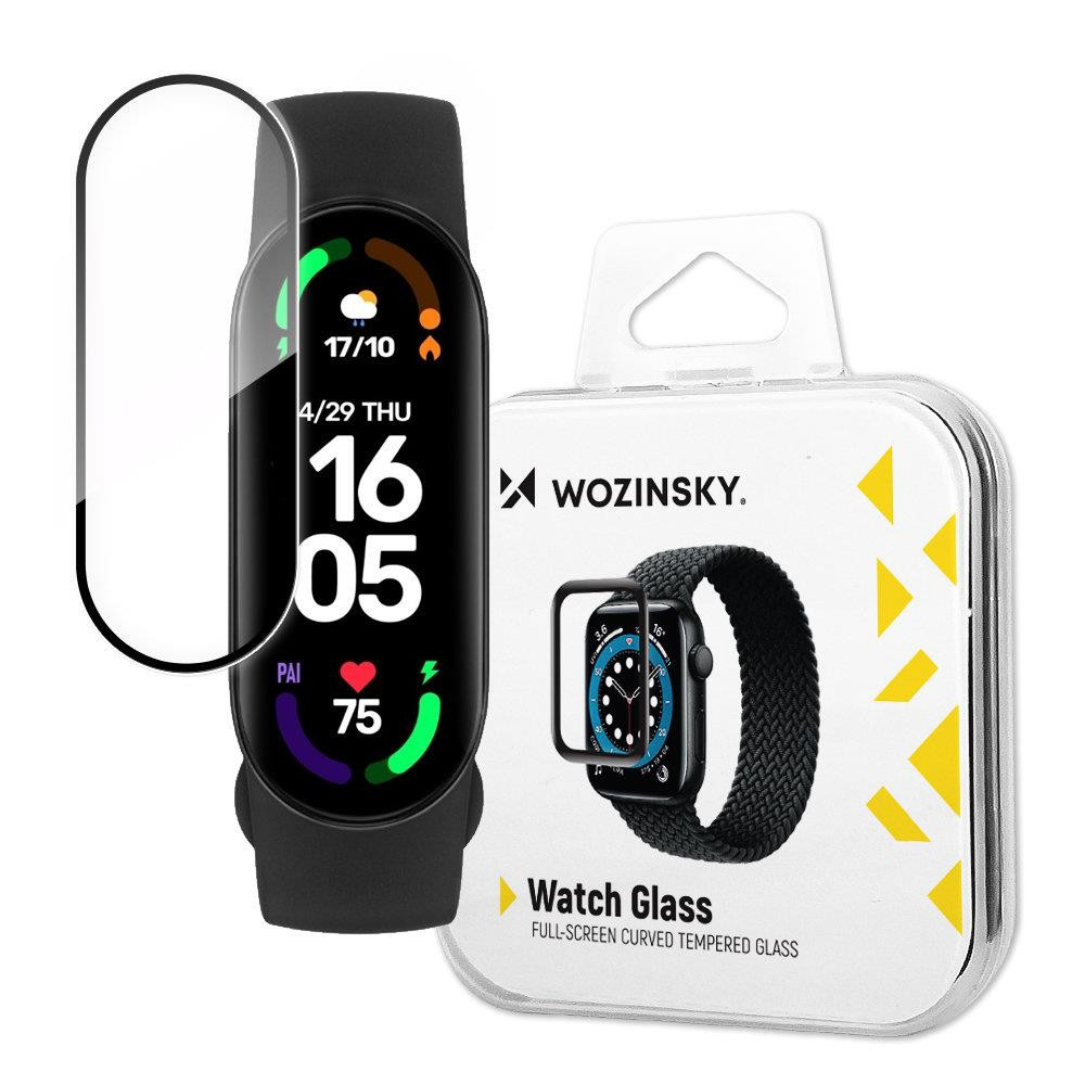 Hybrid protective glass for Xiaomi Mi Band 6 black