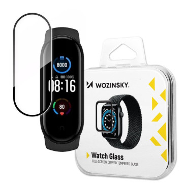 Hybrid beskyttende glass for Xiaomi Mi Band 5 Svart