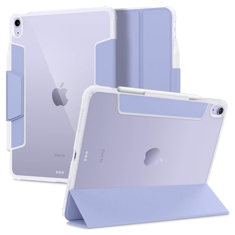 Caso con uno stand a Apple iPad Air 4 2020/5 2022 Ultra Hybrid Pro Lavender