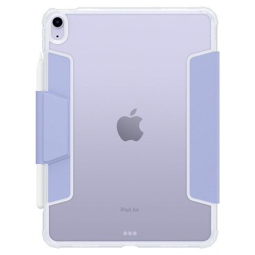 Tilfelle med et stativ til Apple iPad Air 4 2020/5 2022 Ultra Hybrid Pro Lavendel
