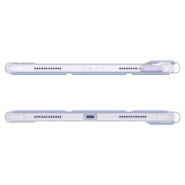 Tilfelle med et stativ til Apple iPad Air 4 2020/5 2022 Ultra Hybrid Pro Lavendel