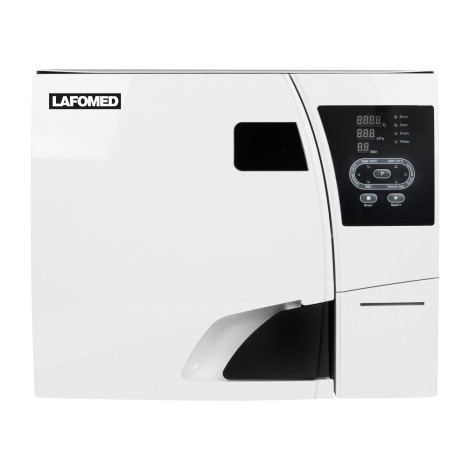 Lafomed Autokláv Standard Line LFSS18AA LED 18 L trieda B s tlačiarňou — pohľad spredu