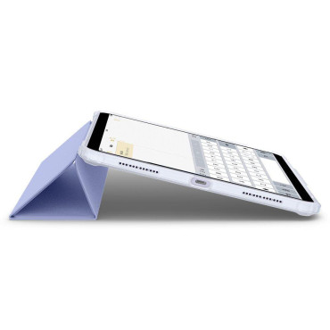 Tilfelle med et stativ til Apple iPad Air 4 2020/5 2022 Ultra Hybrid Pro Lavendel