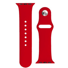 Silicone Watch Strap Apple Vaata 2-9 / SE 38/40 / 41mm Silicone Strap Aps Red