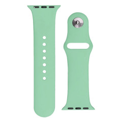 Silikonski pas Apple Oglejte si ULTRA 2-9 / SE 42/44/45 / 49mm Silikonski trak APS svetlo zelena