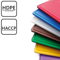 HACCP-snijplank voor groenten GN 1/2 groen - Hendi 826133