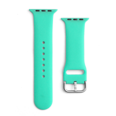 Silicone klockrem Apple Titta på Ultra 2-9 / SE 42/44/45 / 49mm Silikonrem ApS Mint