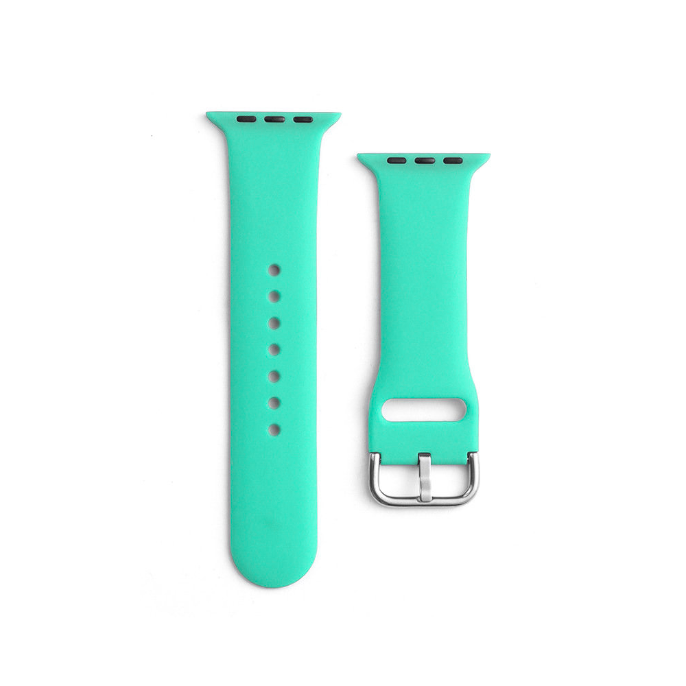 Silicone klockrem Apple Titta på Ultra 2-9 / SE 42/44/45 / 49mm Silikonrem ApS Mint