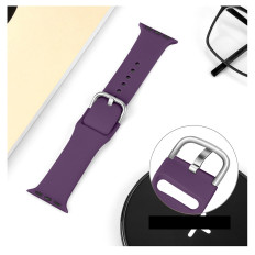 Silicone klockrem Apple Titta på Ultra 2-9 / SE 42/44/45 / 49mm Silikonrem ApS Mint