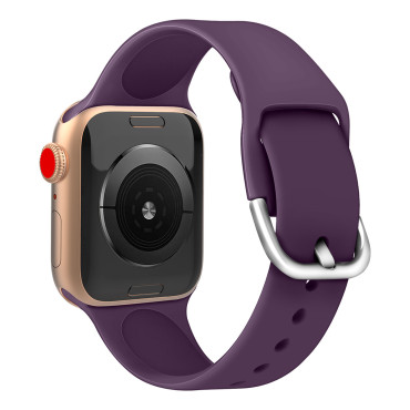 Silicone klockrem Apple Titta på Ultra 2-9 / SE 42/44/45 / 49mm Silikonrem ApS Mint