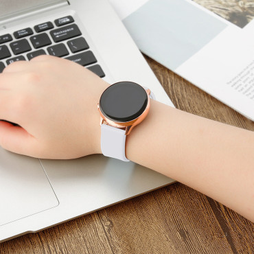Univerzalni silikonski SmartWatch Star Stroicon Strap Thius širina 20mm rdeča