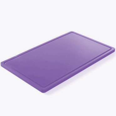 Placa de corte HACCP para alergias GN 1/2 roxo - Hendi 826164