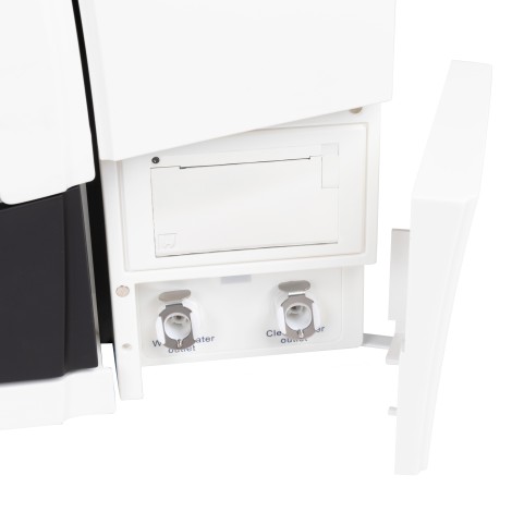 Lafomed Autoclave Standard Line LFSS23AA LED 23 L class B with a printer — close-up of the drawer