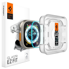 Gehard Glass Glass EZ Fit NA Apple Bekijk ultra 49 mm set van 2 stuks.