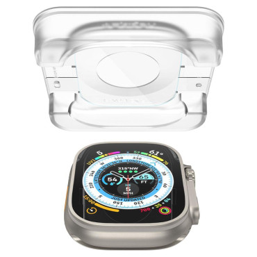 Gehard Glass Glass EZ Fit NA Apple Bekijk ultra 49 mm set van 2 stuks.