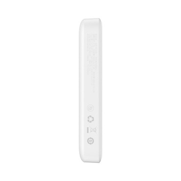 Mini Powerbank 10000mah με επαγωγή φόρτωσης Magsafe PD 20W White