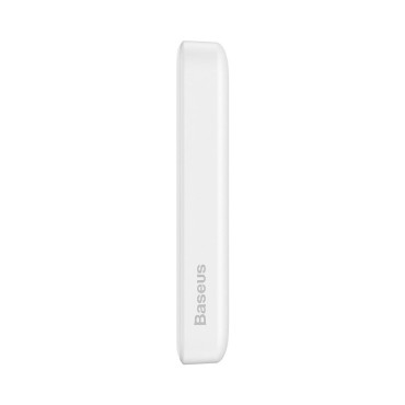 Mini Powerbank 10000mAh avec induction Chargement Magsafe PD 20W Blanc