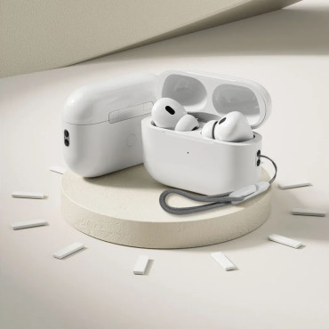 Brezžični lijačni slušalke TWS Bluetooth 5.2 230mAh bela