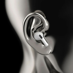 Bezdrátová nálevka Sluchátka TWS Bluetooth 5.2 230mAh bílá