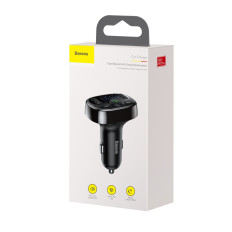 FM oddajnik Bluetooth TF SD Card Carlect 2x USB črna