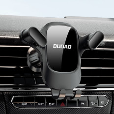 Suporte de carro para um telefone preto-quadriculado