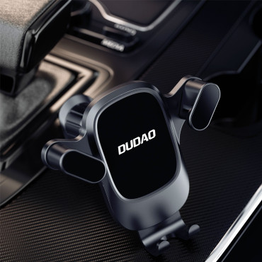 Suporte de carro para um telefone preto-quadriculado