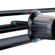 Titolare per un telefono a scacchi neri